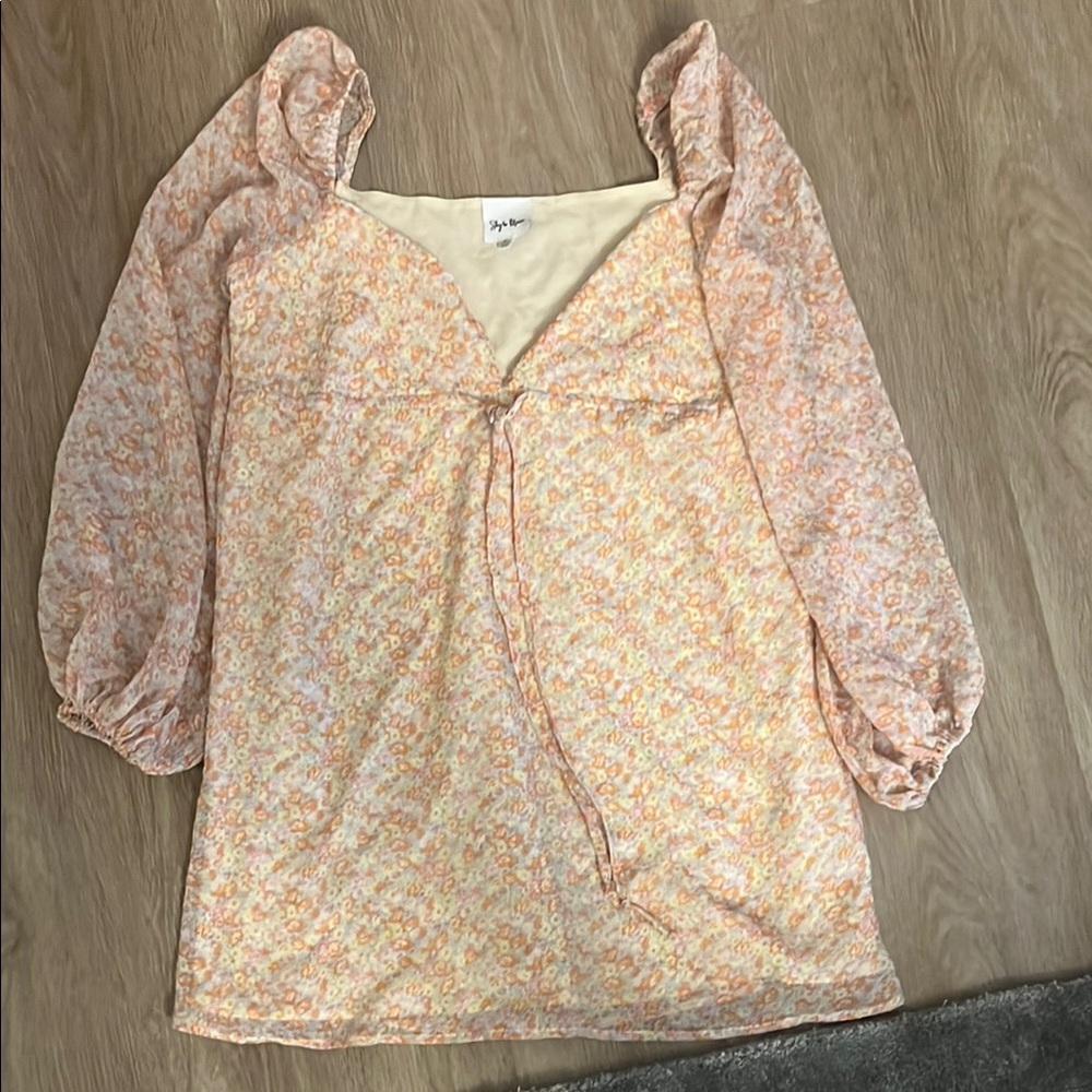 Floral Puff Sleeve dress